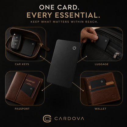 Cardova™ Find My Wallet Tracker
