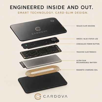 Cardova™ Find My Wallet Tracker